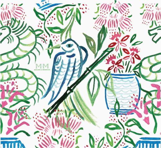 Mahjong & Magnolias&reg; - Painted Bird