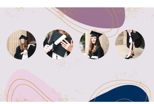Abstract Celebration - 4 Photo Custom Templates