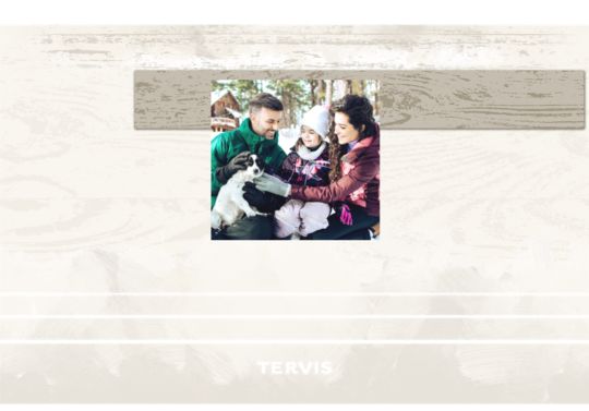 Driftwood - 1 Photo Custom Template