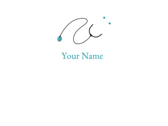 Your Name - Stethoscope