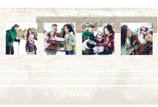 Driftwood - 4 Photo Custom Template