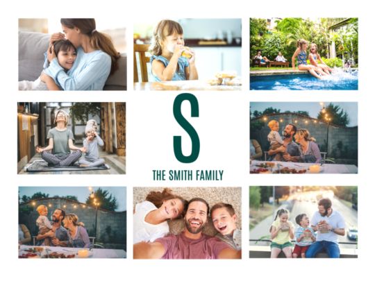 Family Name Collage