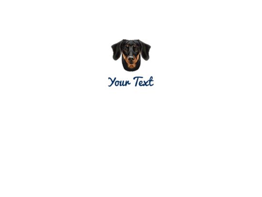 Custom Dachshund Face