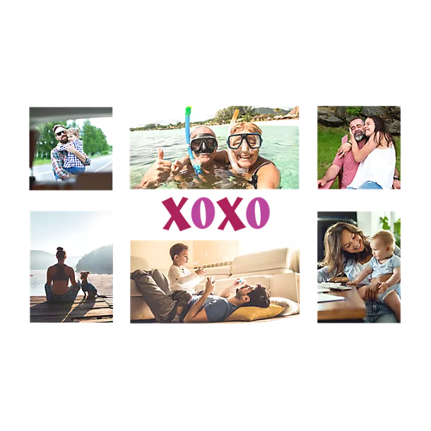 Photo Collage XOXO