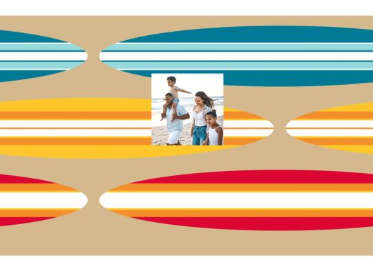 Sunset Surfboard Custom Template - 1 Photo