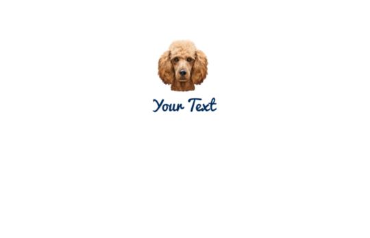 Custom Poodle Face