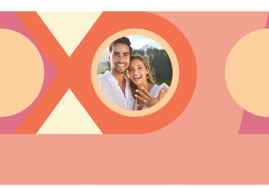 XOXO - 1 Photo Custom Template