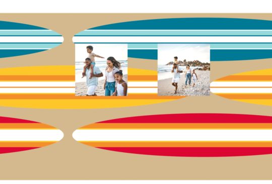 Sunset Surfboard Custom Template - 2 Photos