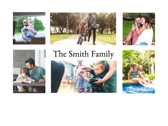 Photo Collage - Family Name