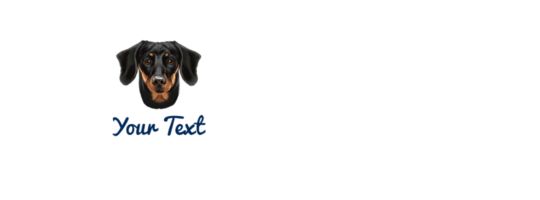 Custom Dachshund Face