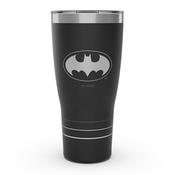 DC Comics - Batman Logo Engraved on Onyx Shadow