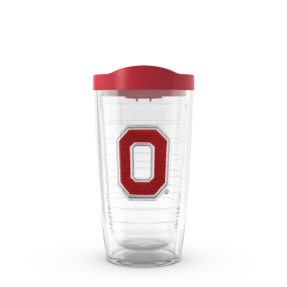 All Over 10oz Wavy Tervis Made in USA Double Walled Ohio State Buckeyes Insulated Tumbler Cup Keeps Drinks Cold & Hot No Lid