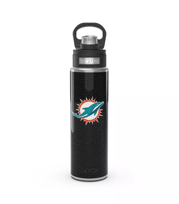 NFL® Miami Dolphins - Black Leather