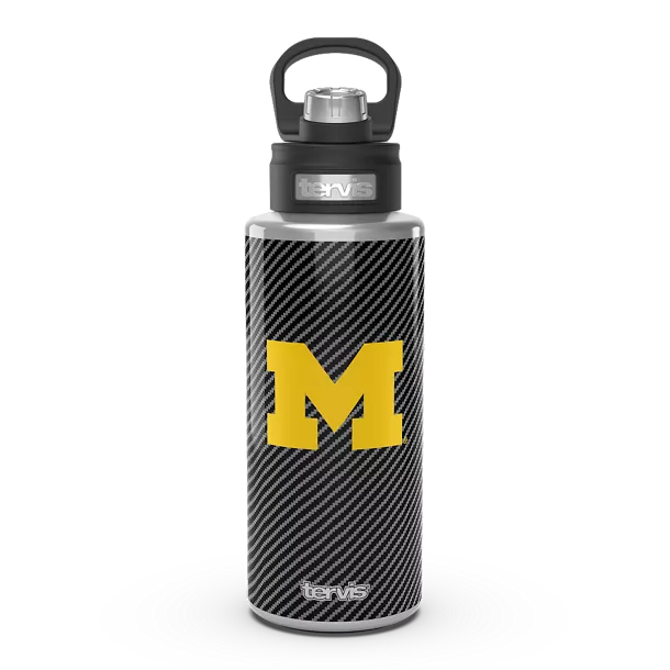 Michigan Wolverines - Carbon Fiber