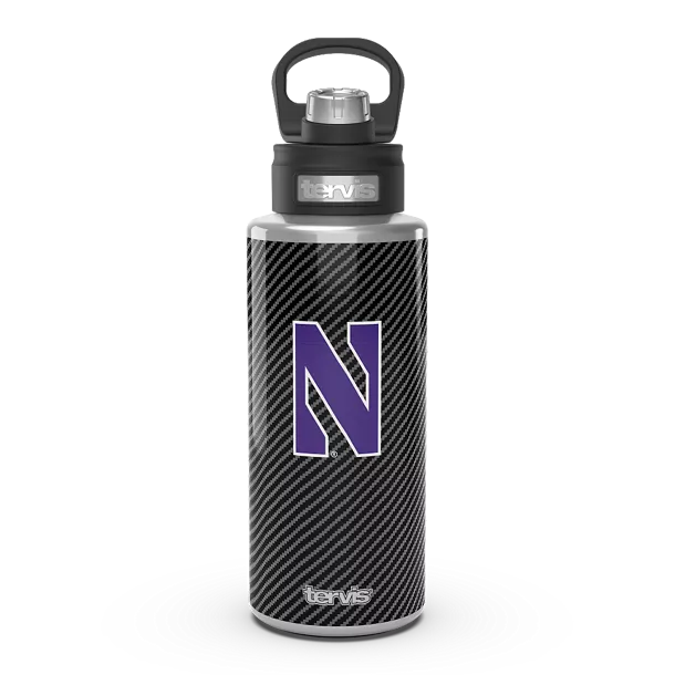 Northwestern Wildcats - Carbon Fiber