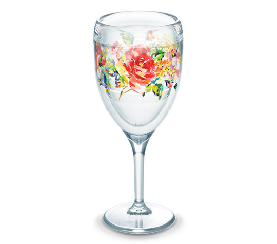 Tervis Fiesta® - Floral Bouquet 9oz Wine Glass